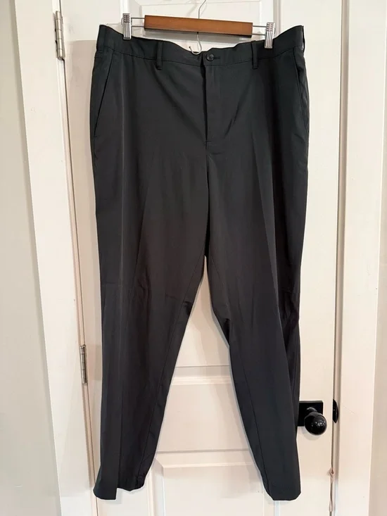 Callaway Opti Dri Golf Pants Mens 36x32 Black Stretch Performance Jogger Back - Picture 2 of 6